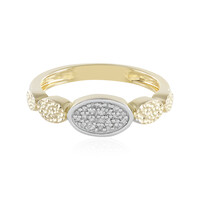 Anello in argento con Diamante I2 (I)
