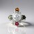 Anello in argento con Zircone