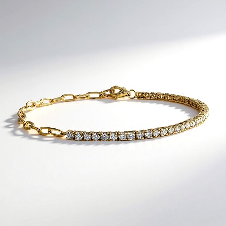 Bracciale in oro con Diamante I1 (H) (CIRARI)