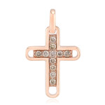 Colgante en oro con Diamante rosa de Francia de Argyle SI1 (Annette)