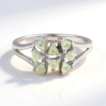 Anello in argento con Tormalina Cuprian