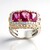 Anello in argento con Topazio Rosa (Gems en Vogue)