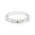 Bague en argent et Diamant jaune I3
