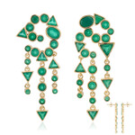 Orecchini in argento con Agata