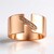 Anello in argento con Diamante Argyle Rose de France I1 (Annette)