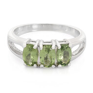 Anello in argento con Apatite Russa