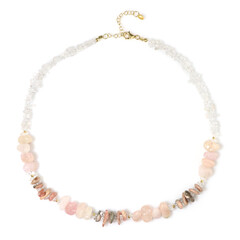 Collar en plata con Cuarzo blanco