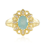 Anillo en plata con Grandidierita