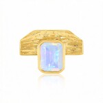 Anillo en plata con Ópalo de Welo (de Melo Essence)