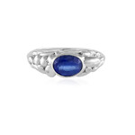 Bague en argent et Kyanite du Népal (SAELOCANA)