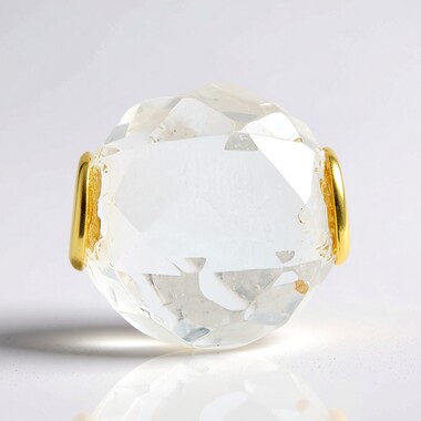Ciondolo in argento con Quarzo Bianco (MONOSONO COLLECTION)