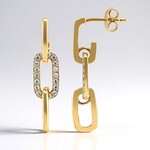 Orecchini in argento con Zircone