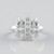 Anello in argento con Diamante I2 (H)
