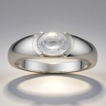 Anello in argento con Zircone