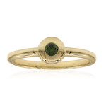 Anillo en oro con Diamante verde VS1 (Annette)