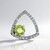 Ciondolo in argento con Peridoto