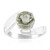 Anillo en plata con Amatista verde (Pallanova)