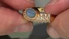 Anillo en plata con Ópalo azul (KM by Juwelo)