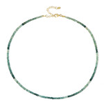 Collana in argento con Grandidierite