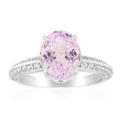 Bague en argent et Kunzite
