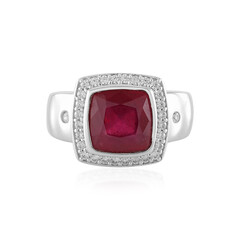 Madagascar Ruby Silver Ring (de Melo)