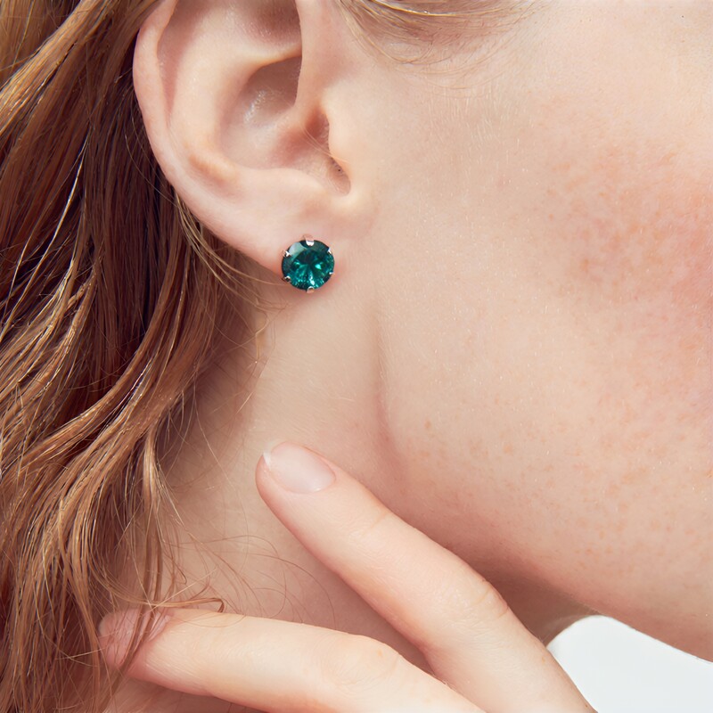 Orecchini in argento con Silice gemma drusa (Bali Barong)