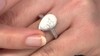 Bague en argent et Howlite