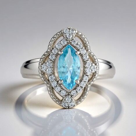 Anello in argento con Zircone Ratanakiri