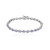 Tanzanite Silver Bracelet