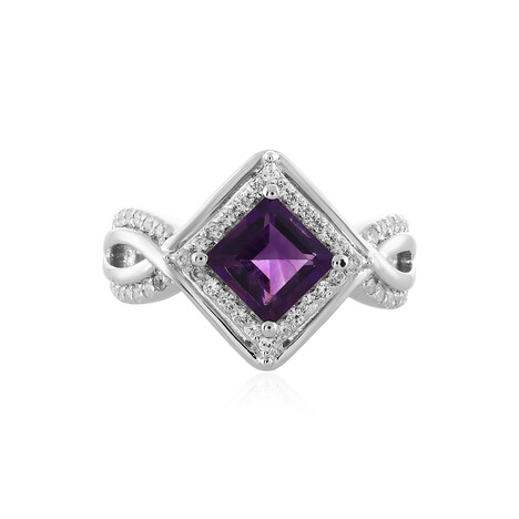 Marokkanischer Amethyst-Silberring