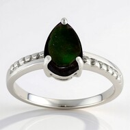 Anello in argento con Ammolite
