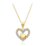 White Topaz Silver Necklace