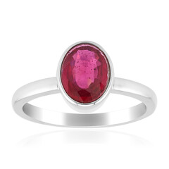 Madagaskar-Rubin-Silberring