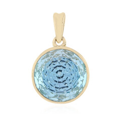 Pendentif en or et Topaze de Capri (PHANTASIA)