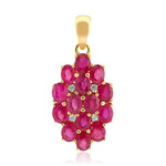 Colgante en plata con Rubí de Madagascar