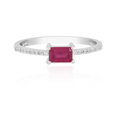 Madagascar Ruby Silver Ring