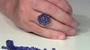 Anillo en plata con Tanzanita (Gems en Vogue)