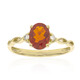 Gouden ring met een Mexicaanse vuur opaal (CIRARI)