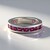 Bague en argent et Grenat Rhodolite