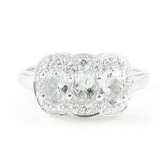 Anello in argento con Ambligonite