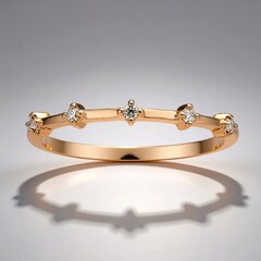 Anello in oro con Diamante Rose de France SI1 di Argyle (Annette)
