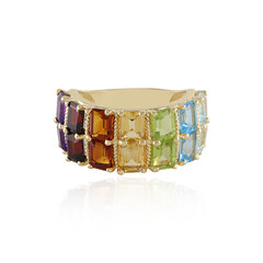 Zambian Amethyst Silver Ring
