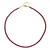 Ruby Silver Necklace