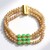 Bracciale in argento con Crisoprasio (KM by Juwelo)