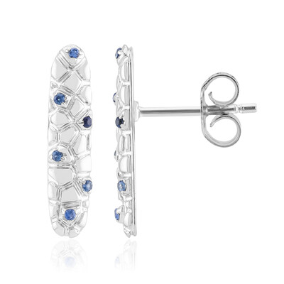 Orecchini in argento con Zaffiro Blu (SAELOCANA)