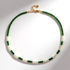 Collana in argento con Diopside Russo
