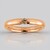 Anello in oro con Diamante Rose de France VS1 di Argyle (Annette)