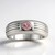 Anello in argento con Tormalina Rosa Brasiliana (Pallanova)