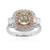 18K SI1 Green Diamond Gold Ring (CIRARI)