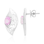 Orecchini in argento con Kunzite (Pallanova)